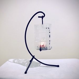 PartyLite Bamboo Lantern Candle Holder